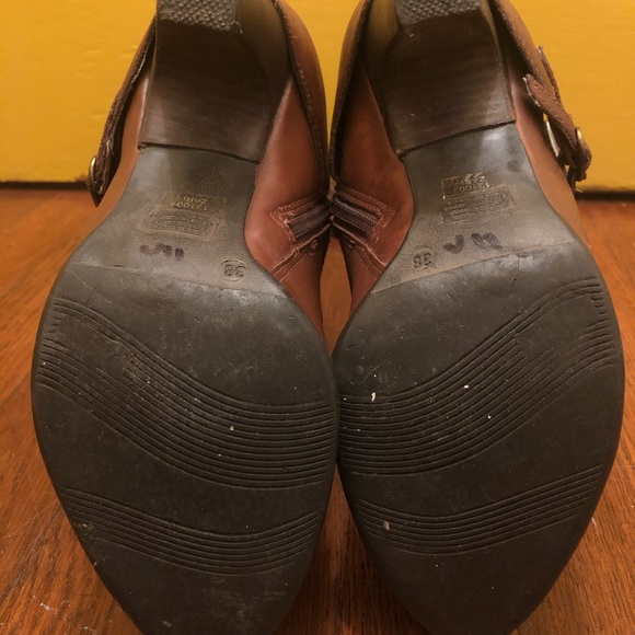 Vintage leather boots - Picture 4 of 5